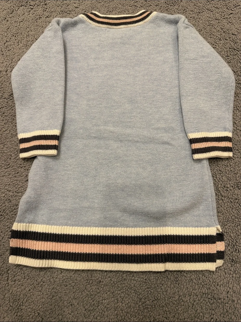 GAP Light Blue Knit Dress with Thumper Graphic